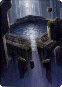 {A} Morphic Pool Art Card [Zendikar Rising Art Series][AZNR 032]