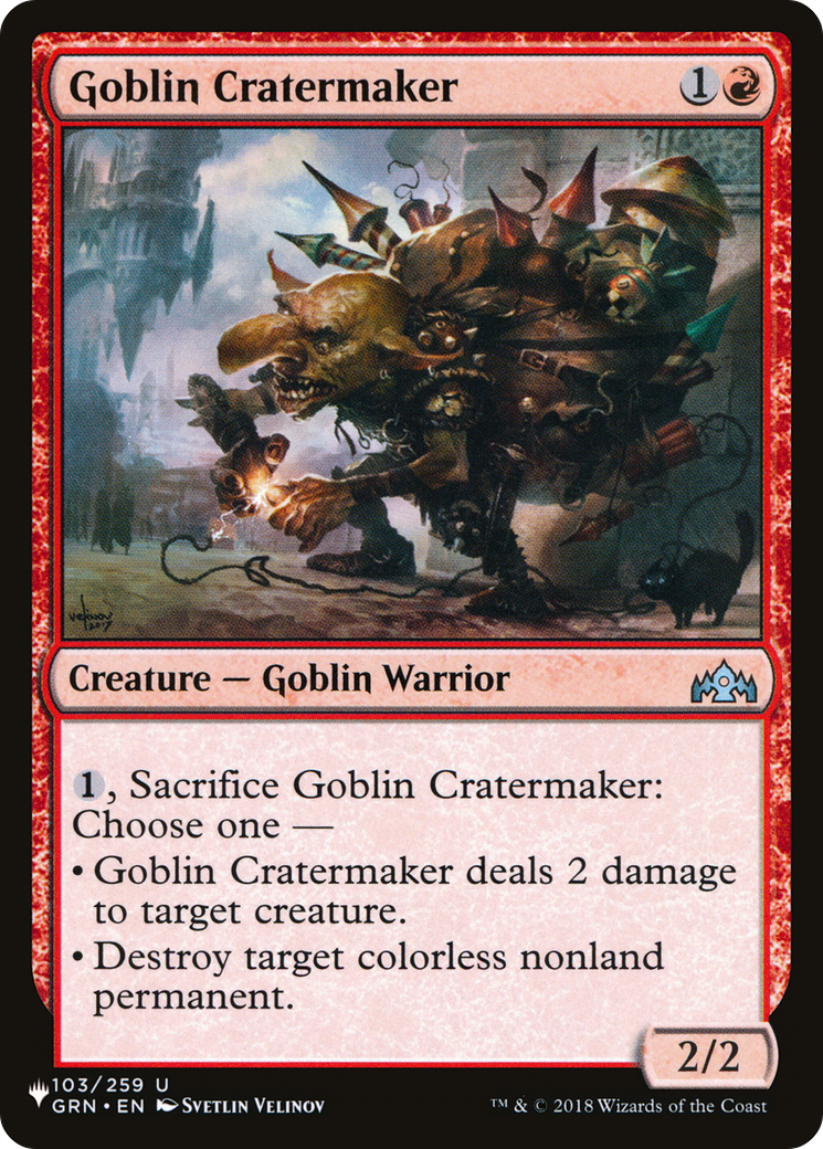 Goblin Cratermaker [LIST 103/259]