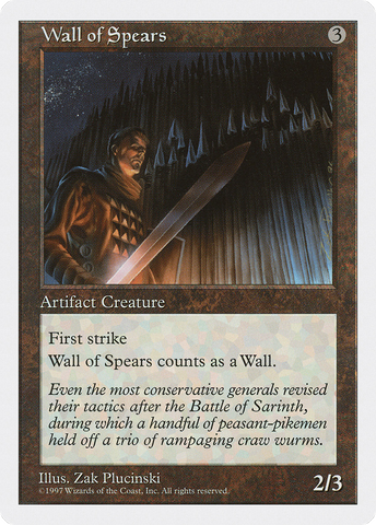 {C} Wall of Spears [Fifth Edition][5ED 407]