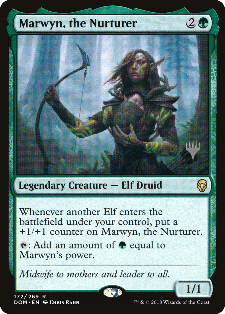{R} Marwyn, the Nurturer (Promo Pack) [Dominaria Promos][PP DOM 172]