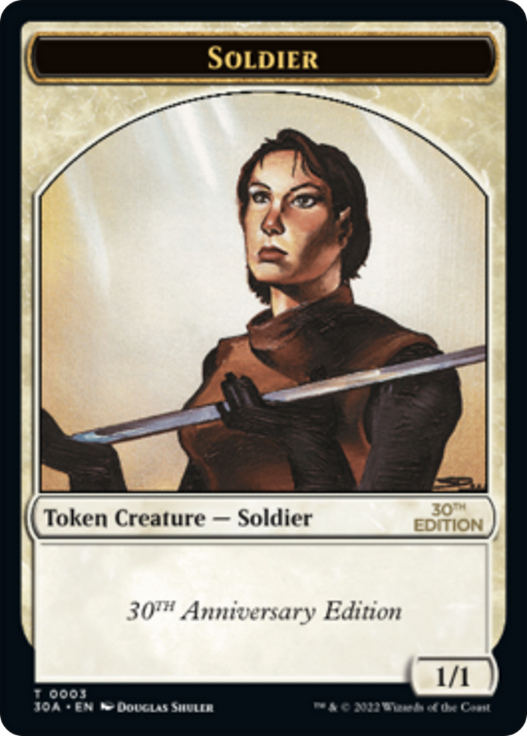 {T} Soldier Token [30th Anniversary Tokens][T30A 003]