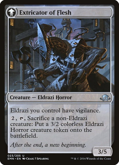 {C} Extricator of Sin // Extricator of Flesh [Eldritch Moon][EMN 023]