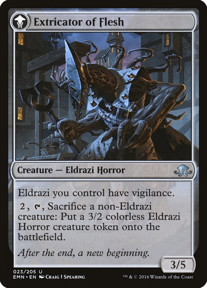 {C} Extricator of Sin // Extricator of Flesh [Eldritch Moon][EMN 023]