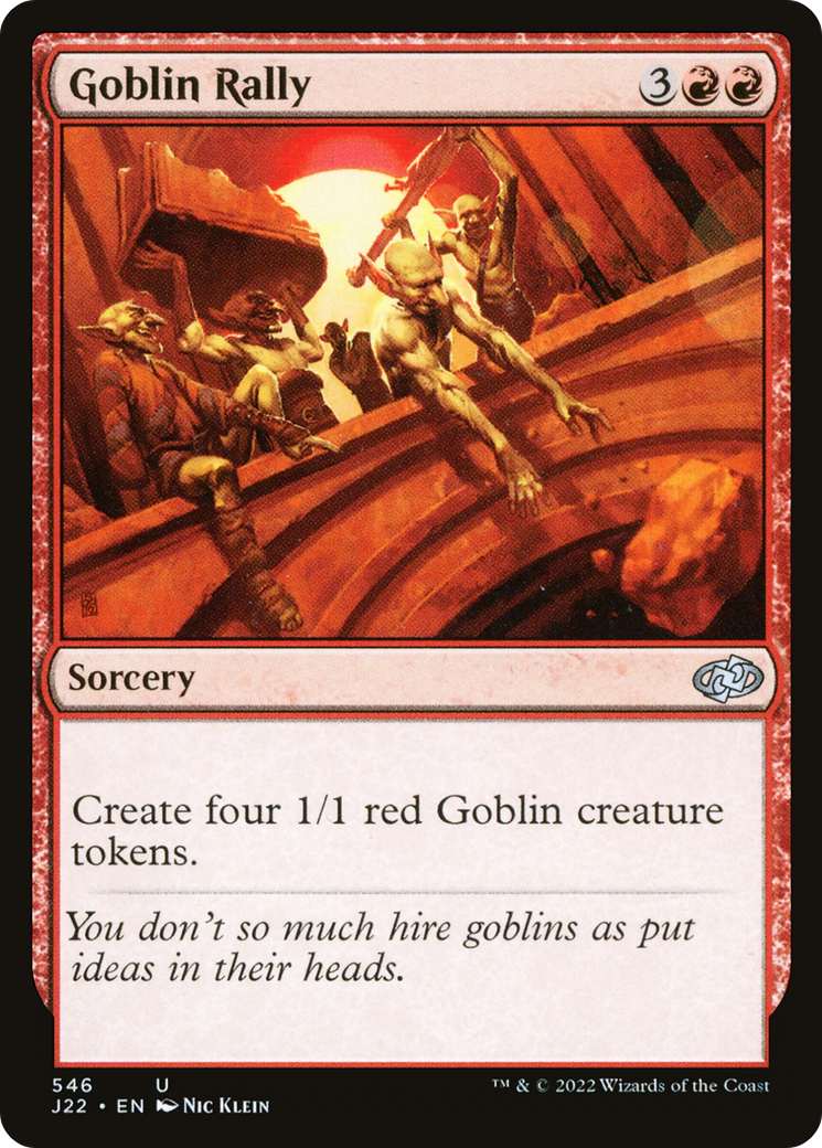 {C} Goblin Rally [Jumpstart 2022][J22 546]