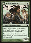{C} Grizzled Outcasts // Krallenhorde Wantons [Innistrad][ISD 185]
