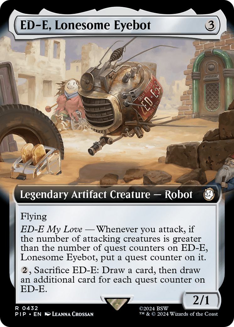 {R} ED-E, Lonesome Eyebot (Extended Art) [Fallout][PIP 432]