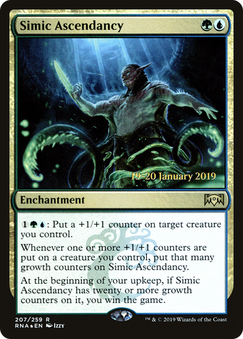 {R} Simic Ascendancy [Ravnica Allegiance Prerelease Promos][PR RNA 207]