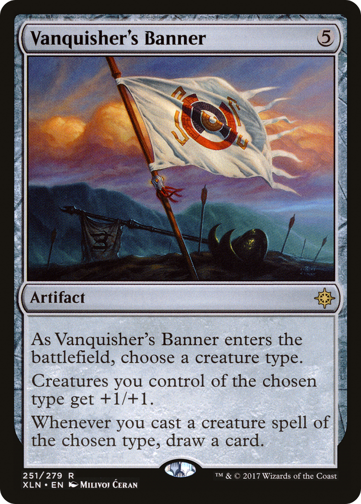 {R} Vanquisher's Banner [Ixalan][XLN 251] - Misty Mountain Games