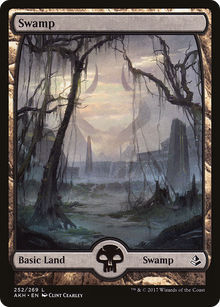 {B}[AKH 252] Swamp [Amonkhet]