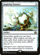 {R} Inspiring Statuary [Aether Revolt Prerelease Promos][PR AER 160]