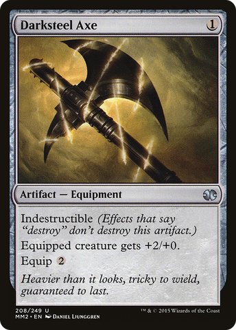 {C} Darksteel Axe [Modern Masters 2015][MM2 208]
