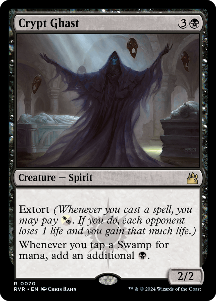 {R} Crypt Ghast [Ravnica Remastered][RVR 070]