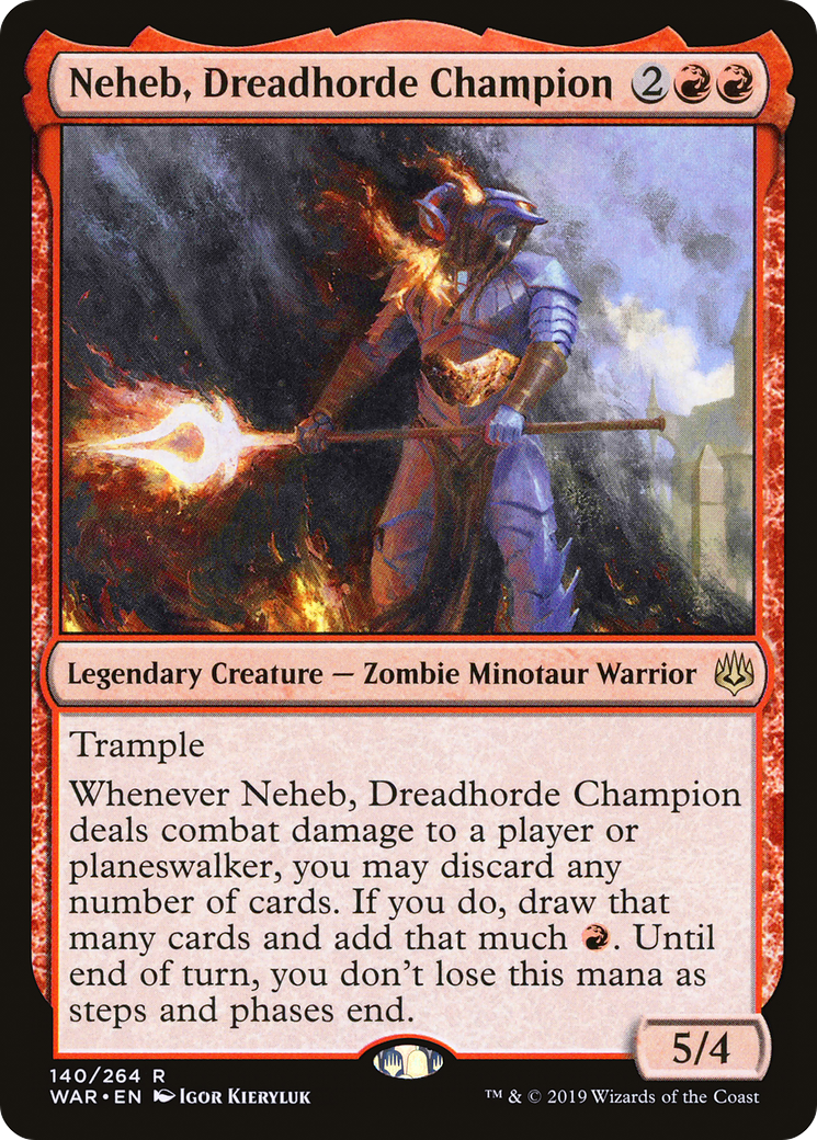 {R} Neheb, Dreadhorde Champion [War of the Spark][WAR 140] - Misty Mountain Games