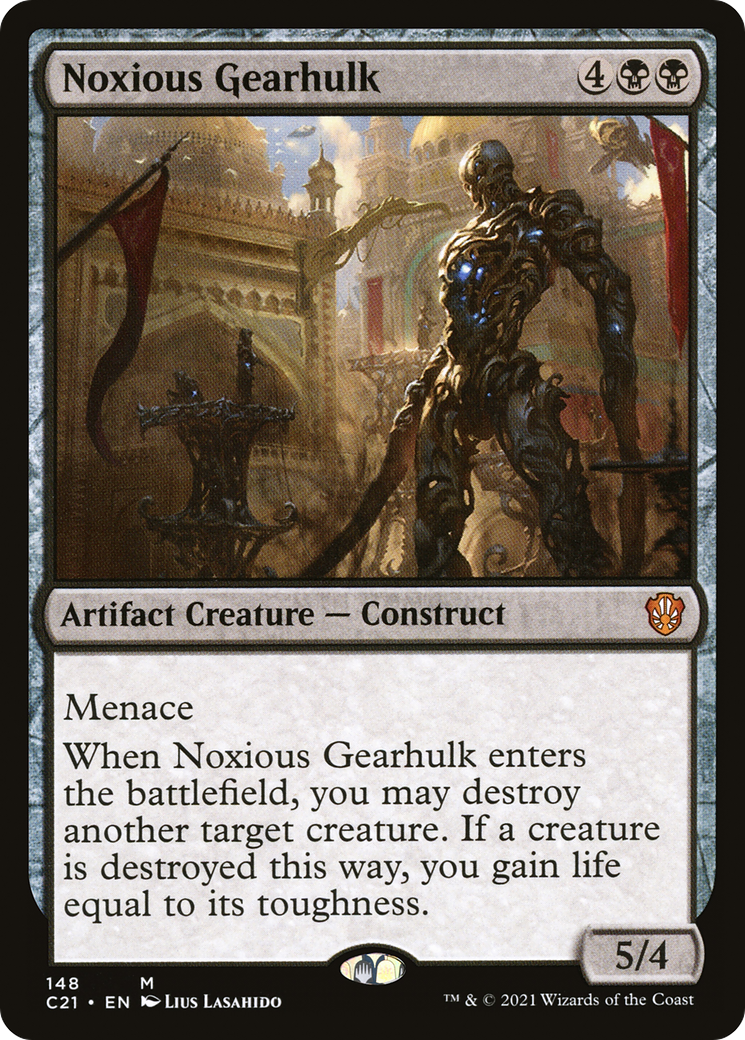 {R} Noxious Gearhulk [Commander 2021][C21 148]