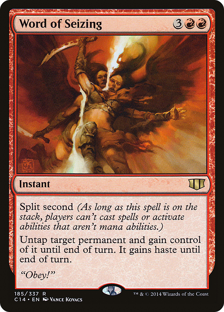 {R} Word of Seizing [Commander 2014][C14 185]
