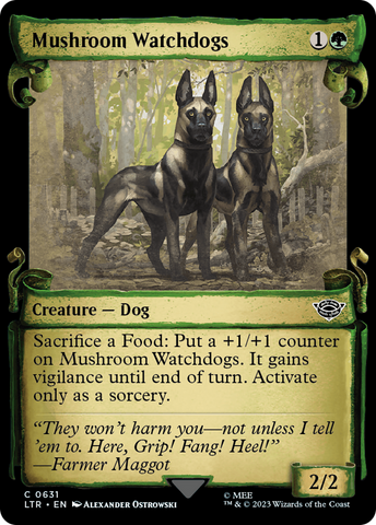 {C} Mushroom Watchdogs [The Lord of the Rings: Tales of Middle-Earth Showcase Scrolls][LTR 631]