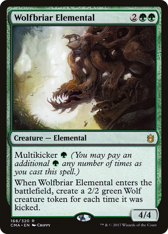 {R} Wolfbriar Elemental [Commander Anthology][CMA 168]