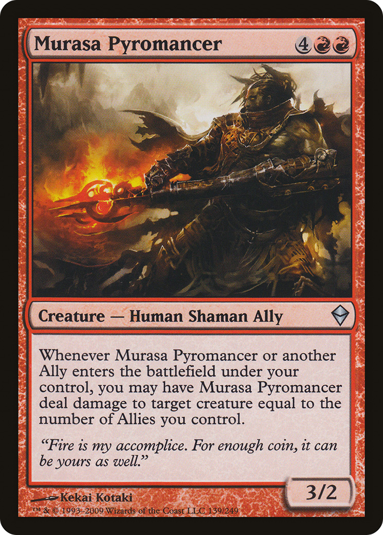 {C} Murasa Pyromancer [Zendikar][ZEN 139]
