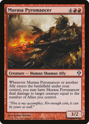 {C} Murasa Pyromancer [Zendikar][ZEN 139]
