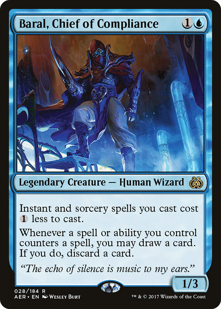 {R} Baral, Chief of Compliance [Aether Revolt][AER 028]