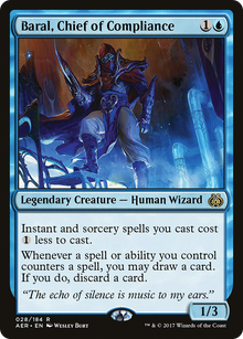 {R} Baral, Chief of Compliance [Aether Revolt][AER 028]