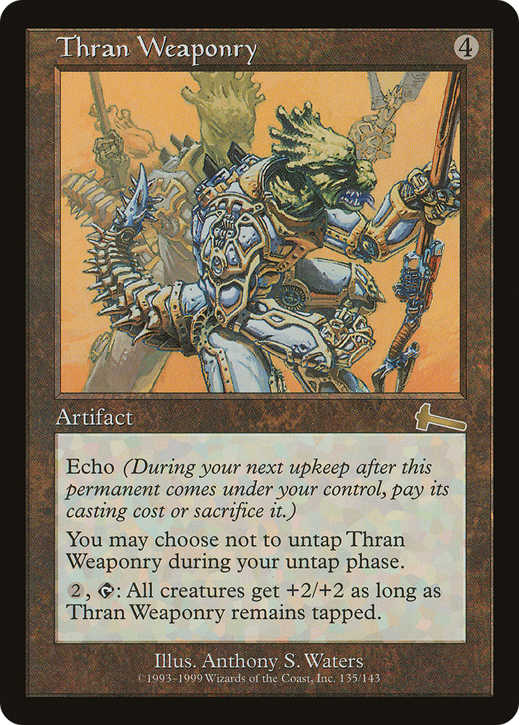 {R} Thran Weaponry [Urza's Legacy][ULG 135] - Misty Mountain Games