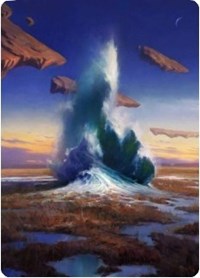 {A} Flooded Strand Art Card [Zendikar Rising Art Series][AZNR 029]