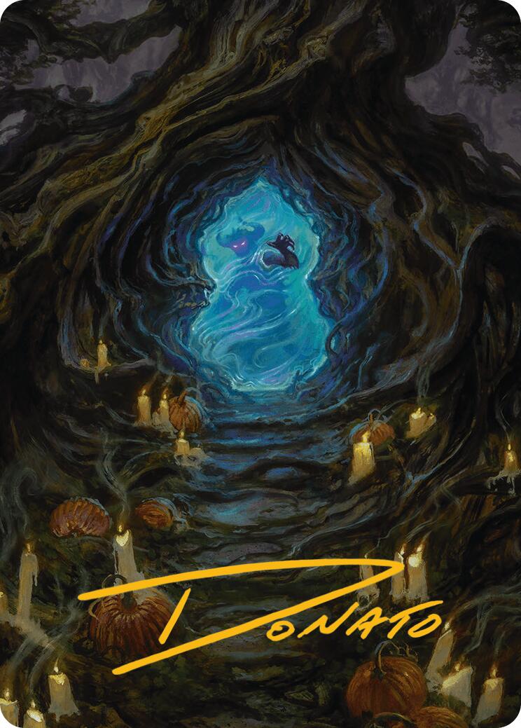 {A} Conjurer's Closet Art Card (Gold-Stamped Signature) [Innistrad Remastered Art Series][GS AINR 017]