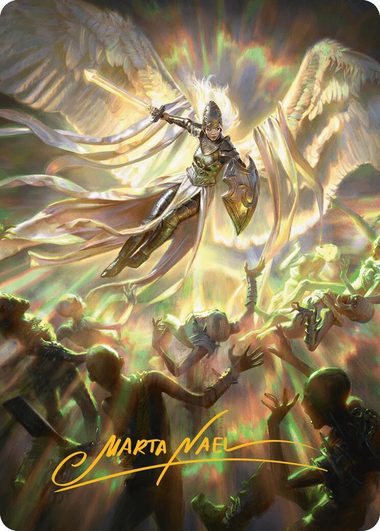 {A} Vanquish the Horde Art Card (Gold-Stamped Signature) [Innistrad Remastered Art Series][GS AINR 004]