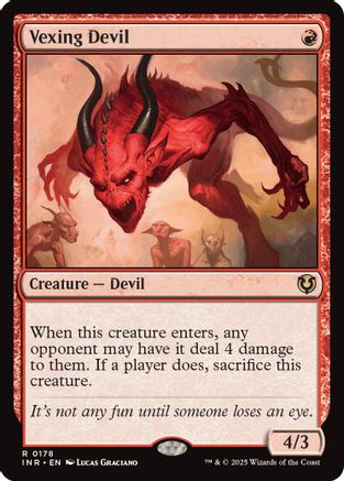 {R} Vexing Devil [Innistrad Remastered][INR 178]