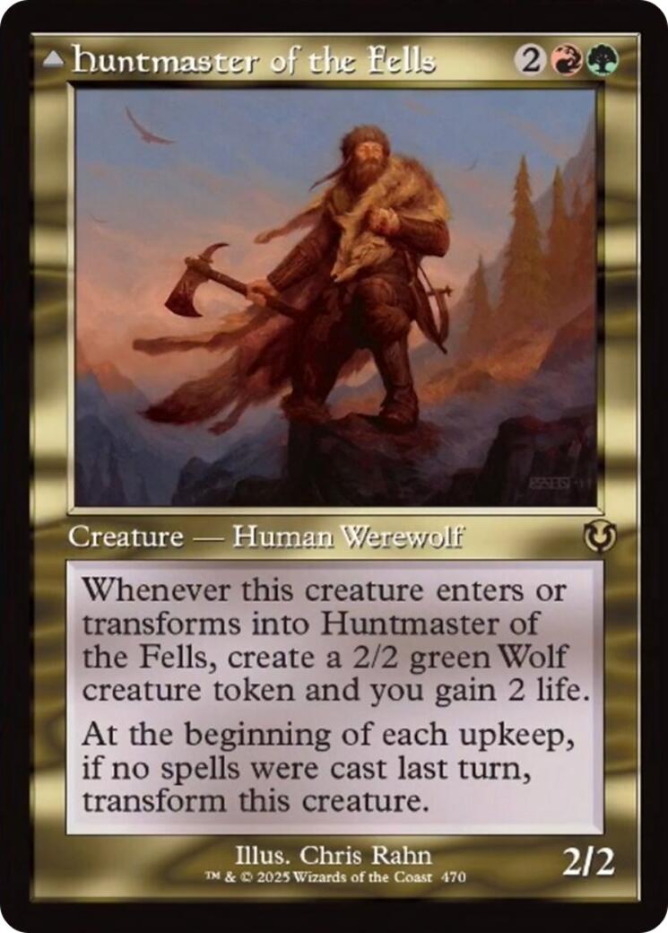 {R} Huntmaster of the Fells (Retro Frame) [Innistrad Remastered][INR 470]