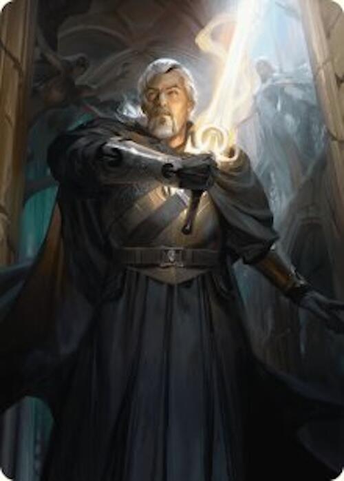 {A} Odric, Lunarch Marshal Art Card [Innistrad Remastered Art Series][AINR 001]