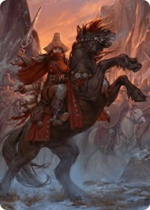 {A} Zealous Conscripts Art Card [Innistrad Remastered Art Series][AINR 012]