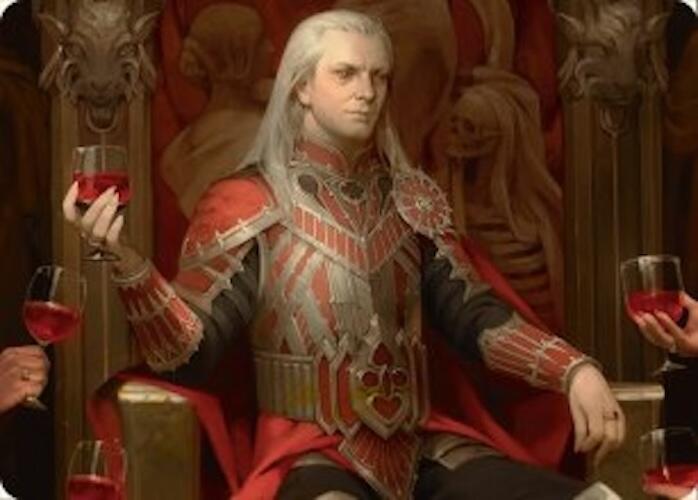 {A} Edgar Markov Art Card [Innistrad Remastered Art Series][AINR 024]