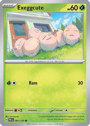 [PKM] Exeggcute (001/131) [Scarlet & Violet: Prismatic Evolutions]