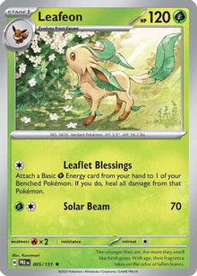 [PKM] Leafeon (005/131) [Scarlet & Violet: Prismatic Evolutions]