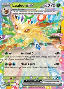 [PKM] Leafeon ex (006/131) [Scarlet & Violet: Prismatic Evolutions]