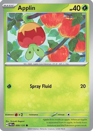 [PKM] Applin (009/131) [Scarlet & Violet: Prismatic Evolutions]