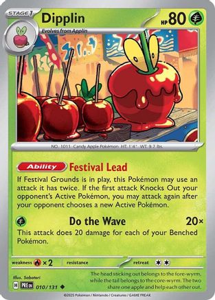 [PKM] Dipplin (010/131) [Scarlet & Violet: Prismatic Evolutions]