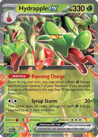 [PKM] Hydrapple ex (011/131) [Scarlet & Violet: Prismatic Evolutions]