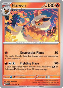 [PKM] Flareon (013/131) [Scarlet & Violet: Prismatic Evolutions]