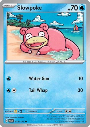 [PKM] Slowpoke (018/131) [Scarlet & Violet: Prismatic Evolutions]