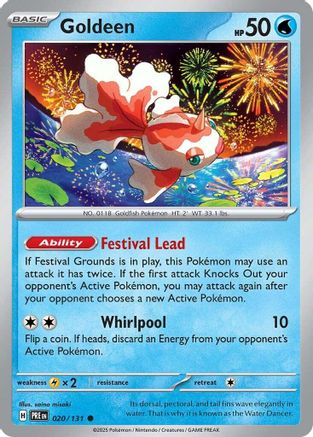 [PKM] Goldeen (020/131) [Scarlet & Violet: Prismatic Evolutions]