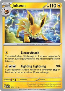 [PKM] Jolteon (029/131) [Scarlet & Violet: Prismatic Evolutions]