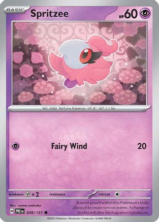 [PKM] Spritzee (038/131) [Scarlet & Violet: Prismatic Evolutions]