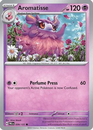 [PKM] Aromatisse (039/131) [Scarlet & Violet: Prismatic Evolutions]