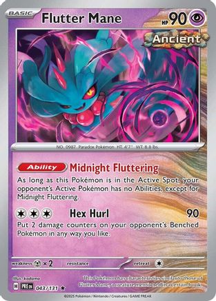 [PKM] Flutter Mane (043/131) [Scarlet & Violet: Prismatic Evolutions]