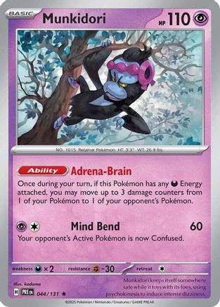 [PKM] Munkidori (044/131) [Scarlet & Violet: Prismatic Evolutions]