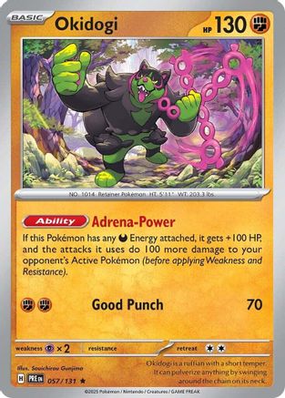 [PKM] Okidogi (057/131) [Scarlet & Violet: Prismatic Evolutions]