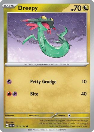 [PKM] Dreepy (071/131) [Scarlet & Violet: Prismatic Evolutions]